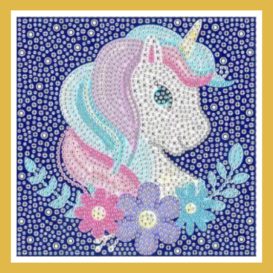 Magical Unicorn - Full Canvas - EASY