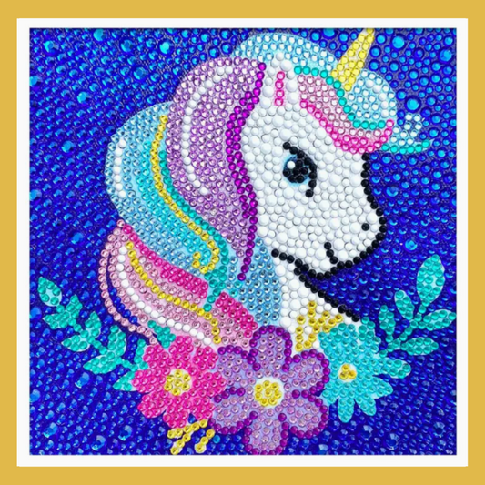 Magical Unicorn - Full Canvas - EASY