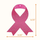 Breast Cancer Pink Ribbon Ornament Diamond Painting Kit