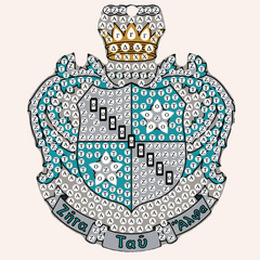 Zeta Tau Alpha Crest Keepsake Ornament